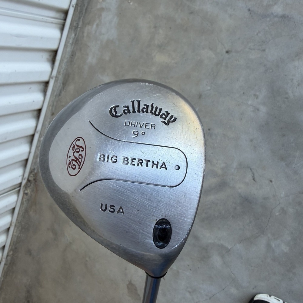 Callaway Big Bertha Driver 9° RCH Callaway Graphite Firm RH Shaft